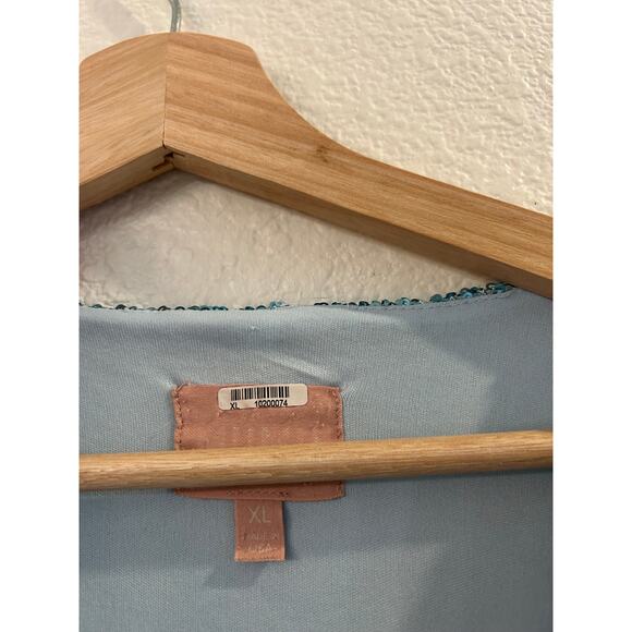 Show Me Your Mumu Party Hope Sequin Dress in Frosty Blue Sequin XL - Picture 6 of 10